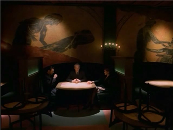 Julian Confers with Lilly and Archon