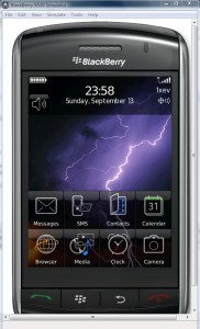 The Blackberry Emulator