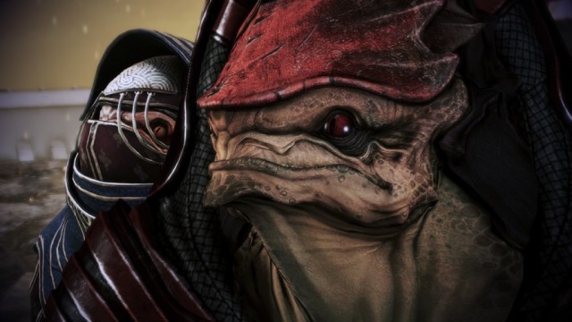If you cure the genophage, Wrex is really, really happy.