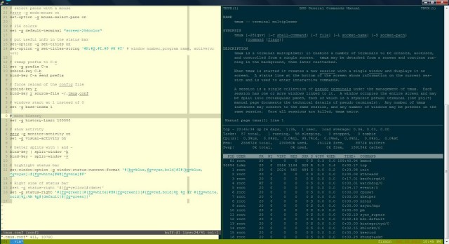 Using Tmux on a remote server