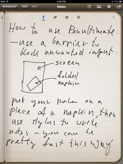 Penultimate in Action