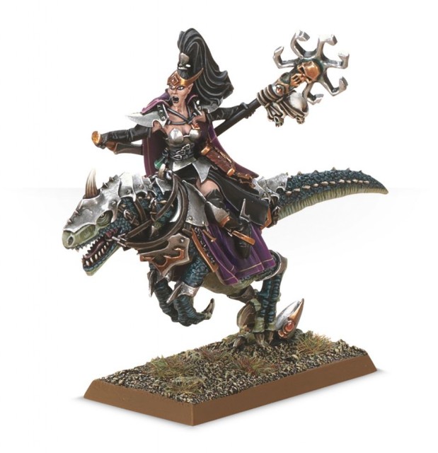 Sorceress on a Cold One