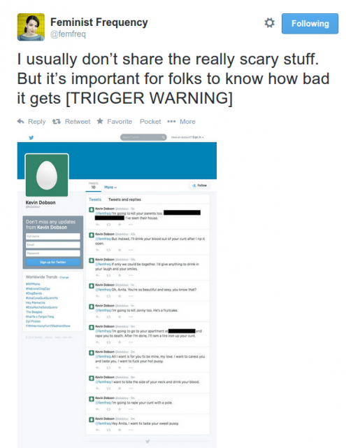 Anita Sarkesian Harrasment